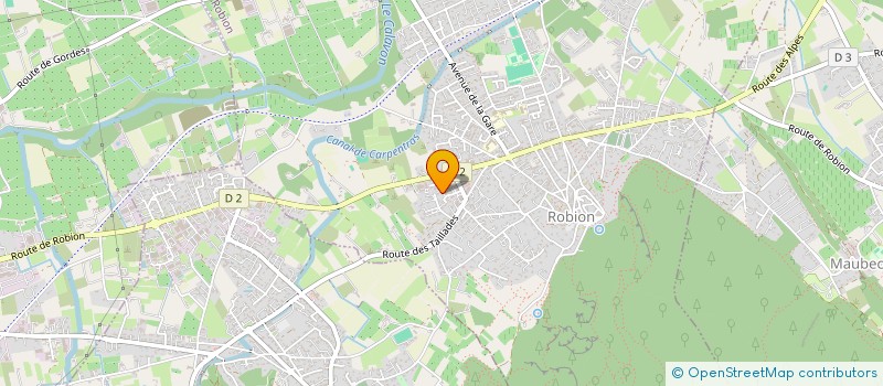 localisation de l'entreprise AMANDINE  ROBION