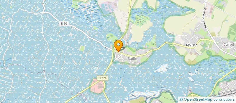 localisation de l'entreprise AMANDINE  GUERANDE