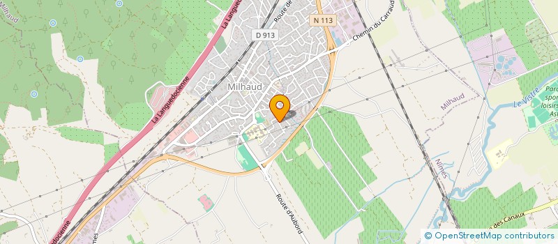 localisation de l'entreprise AMANDINE  MILHAUD