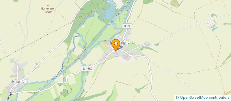 localisation de l'entreprise AMANDINE  MACQUIGNY