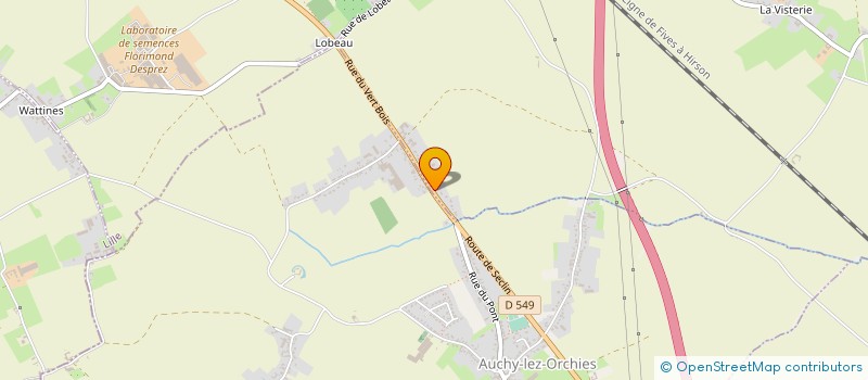 localisation de l'entreprise AMANDINE BLIN DRESSAGE  NOMAIN