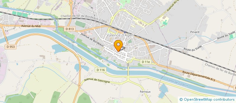 localisation de l'entreprise AMANDINE ET CLEMENT à VALENCE