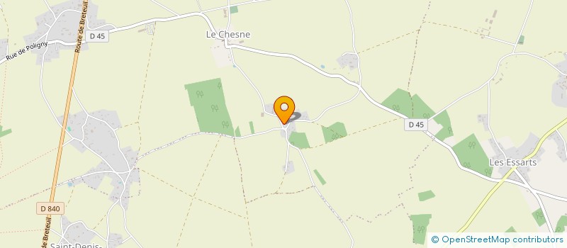 localisation de l'entreprise AMANDINE SERVICES  MARBOIS