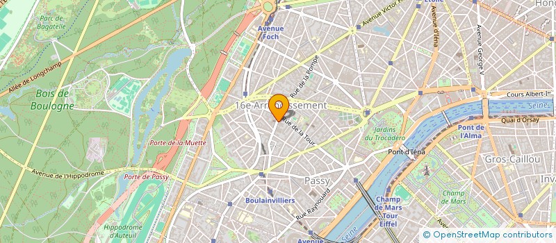 localisation de l'entreprise AMANDINE SPORTES  PARIS