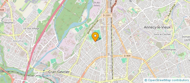 localisation de l'entreprise AMANDINE VANHOVE  MARCELLAZ-ALBANAIS