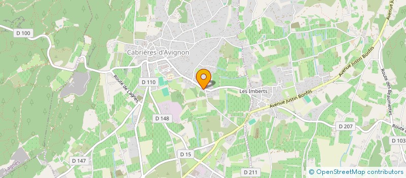 localisation de l'entreprise AMANDOLIVE  CABRIERES-D'AVIGNON