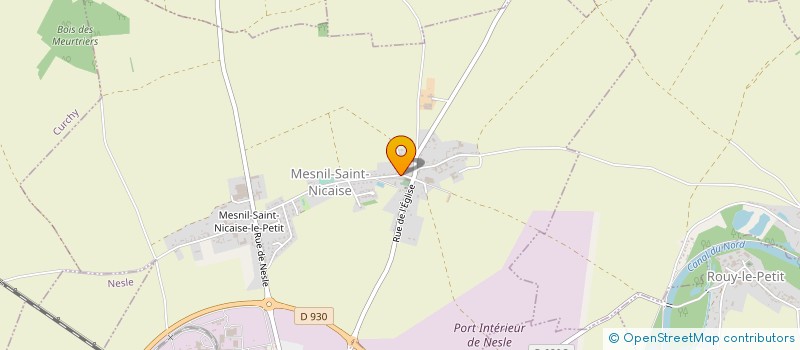 localisation de l'entreprise AMANDY  MESNIL-SAINT-NICAISE