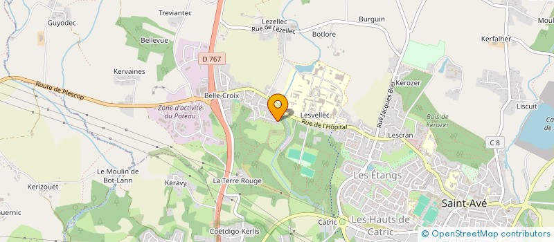 localisation de l'entreprise AMANDYNE  SAINT-AVE