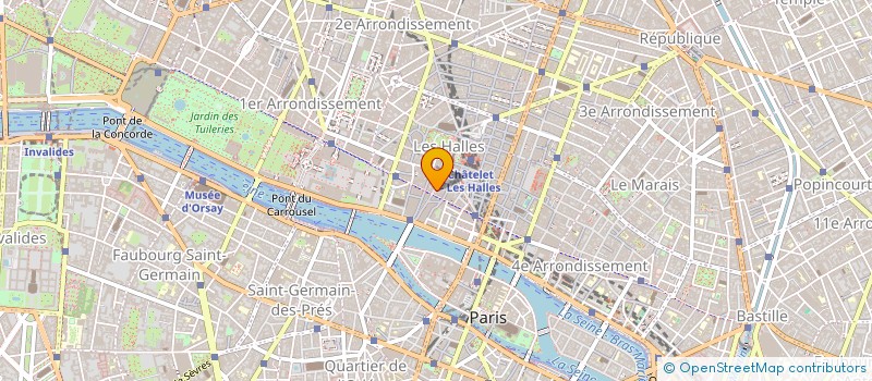 localisation de l'entreprise AMANE SARL à PARIS