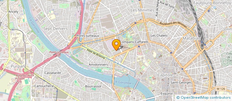 localisation de l'entreprise AMANECER à TOULOUSE