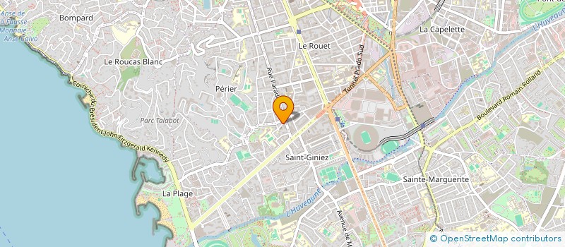 localisation de l'entreprise AMANGUA à MARSEILLE