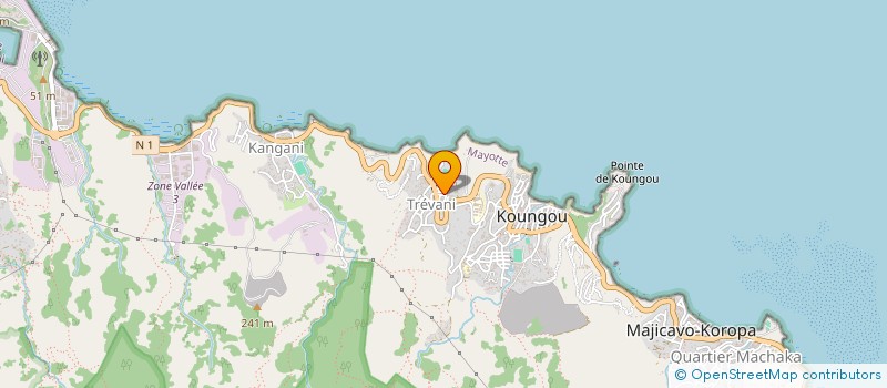localisation de l'entreprise AMANI-RESORTS à MAMOUDZOU