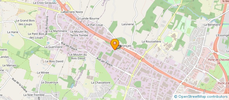 localisation de l'entreprise AMANIA FINANCE à SAINT-HERBLAIN
