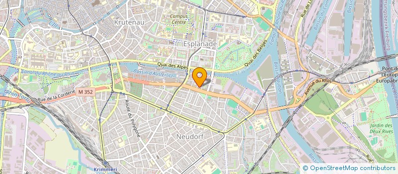 localisation de l'entreprise AMANN à STRASBOURG