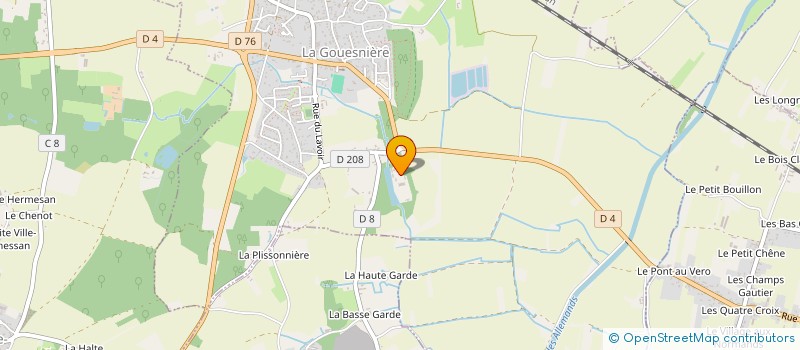 localisation de l'entreprise AMANN DISTRIBUTION  LA GOUESNIERE