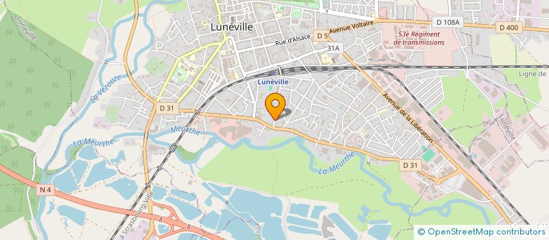 localisation de l'entreprise AMANOGAB 12  LUNEVILLE