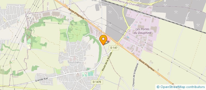 localisation de l'entreprise AMANTEA  TOUSSIEU