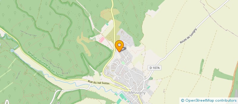 localisation de l'entreprise AMANXIS à MESSIGNY-ET-VANTOUX
