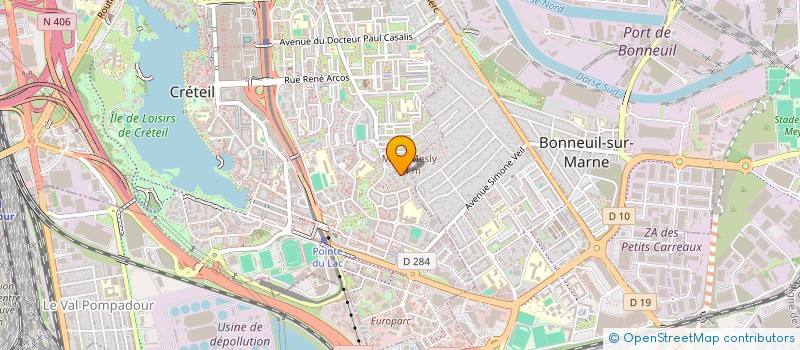 localisation de l'entreprise AMANY EVENTS  CRETEIL