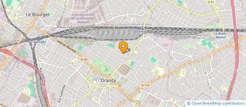 localisation de l'entreprise AMANZ TAXI à DRANCY