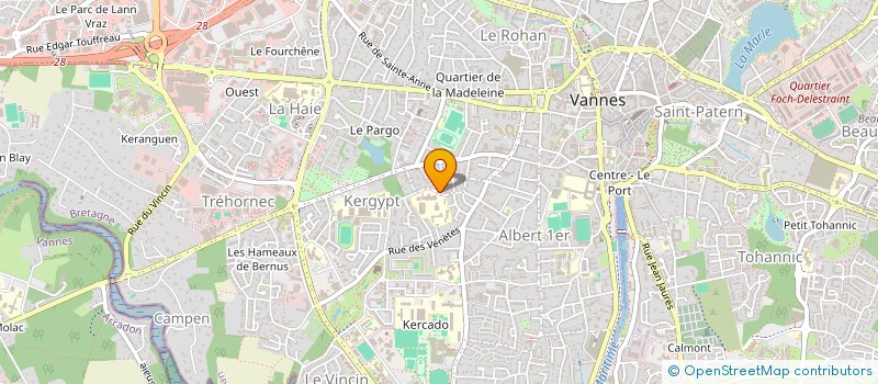 localisation de l'entreprise AMAO à VANNES