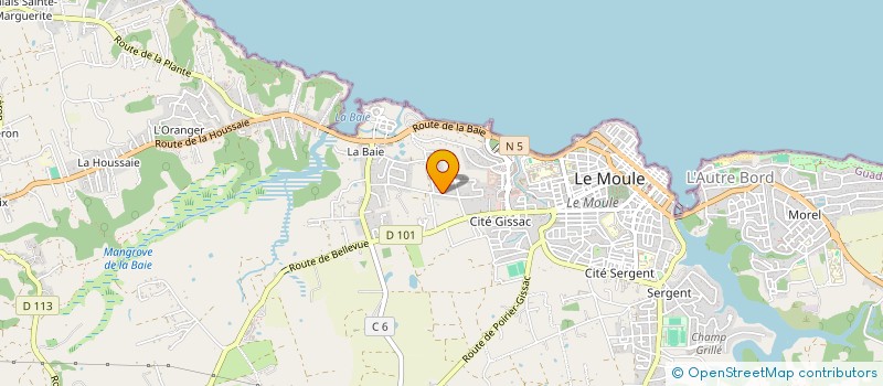 localisation de l'entreprise AMAO CONSULTING à LE MOULE