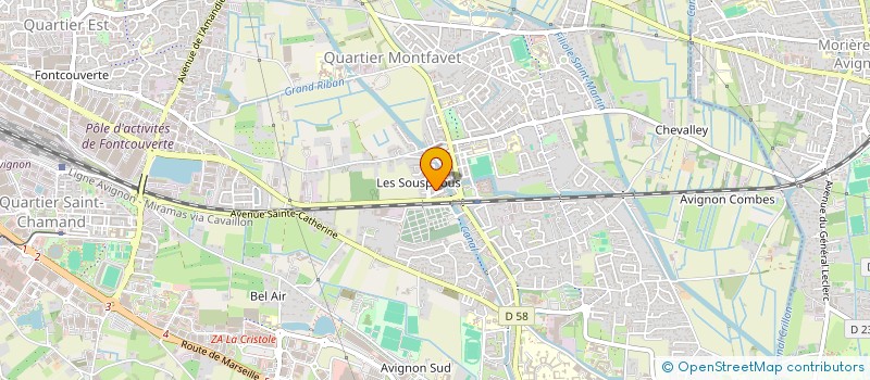 localisation de l'entreprise AMAOUI BTP  AVIGNON