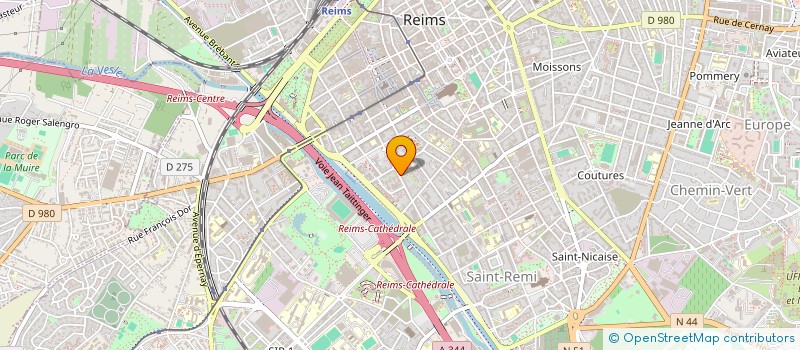 localisation de l'entreprise AMAP DE LA TONNELLERIE  REIMS