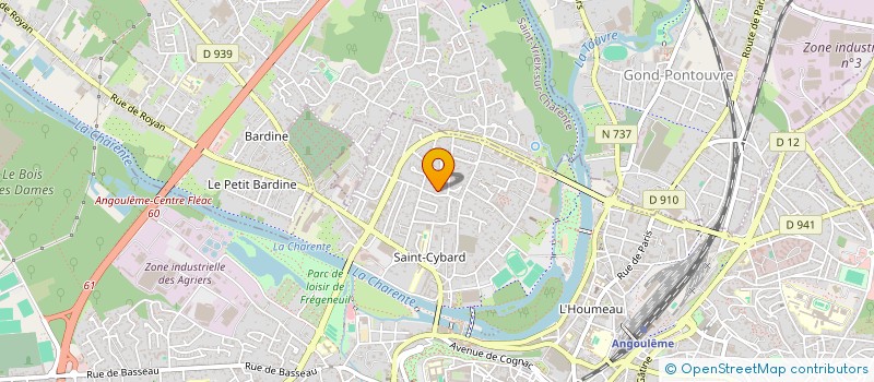 localisation de l'entreprise AMAP GESSON à ANGOULEME