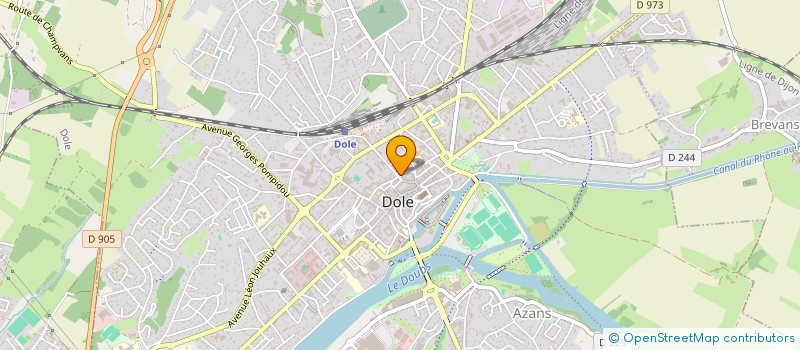 localisation de l'entreprise AMAP PAYS DOLOIS à DOLE