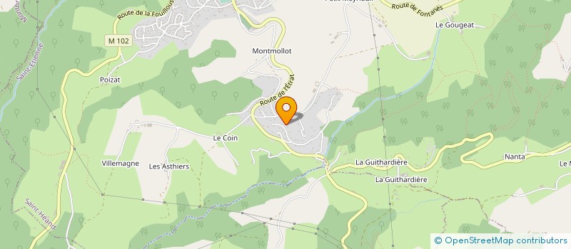 localisation de l'entreprise AMAP'SOLS à SAINT-HEAND