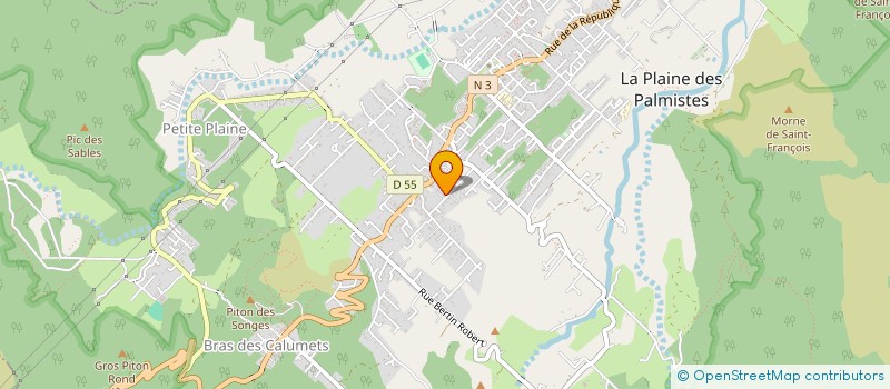 localisation de l'entreprise AMAPEI-97431 à LA PLAINE-DES-PALMISTES
