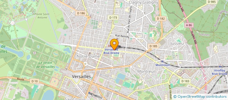 localisation de l'entreprise AMAPI CONSEIL  VERSAILLES