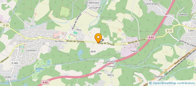 localisation de l'entreprise AMAPOLA  CAPBRETON