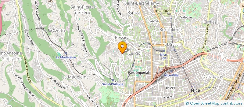 localisation de l'entreprise AMAPOLA PRODUCTION  NICE