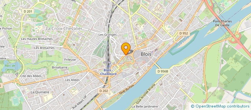 localisation de l'entreprise AMAR  BLOIS