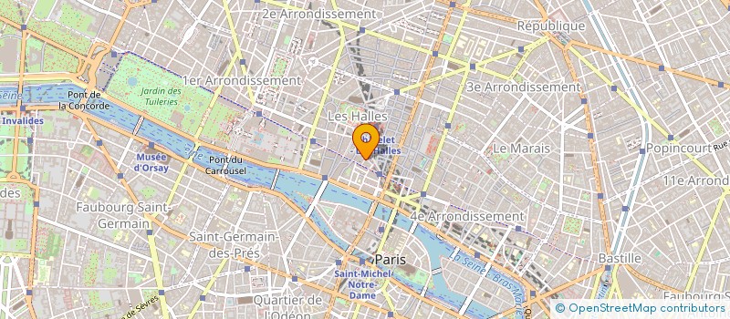 localisation de l'entreprise AMAR DOUCET  PARIS