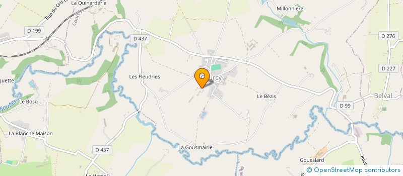 localisation de l'entreprise AMAR INVEST  COURCY