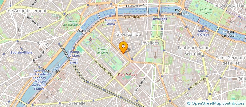 localisation de l'entreprise AMAR INVEST  PARIS