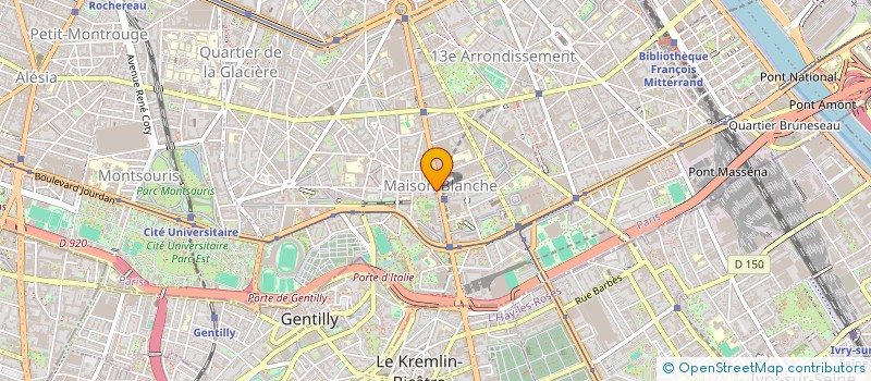 localisation de l'entreprise AMAR LE BOULANGER  PARIS