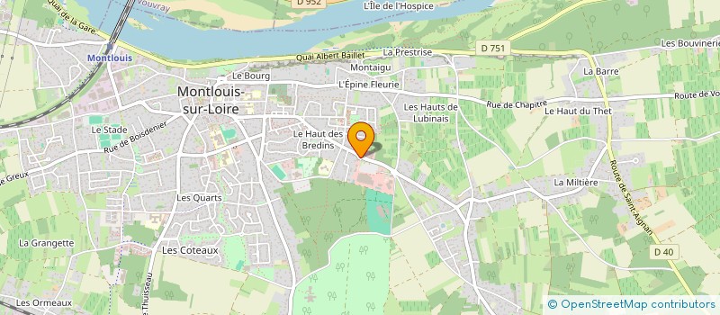 localisation de l'entreprise AMAR SARL à MONTLOUIS-SUR-LOIRE