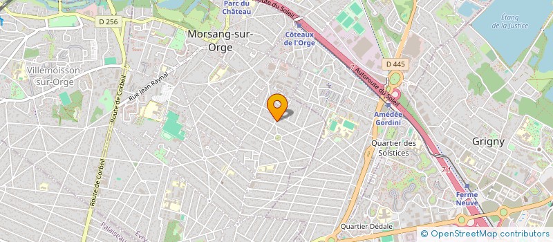 localisation de l'entreprise AMARA à MORSANG-SUR-ORGE