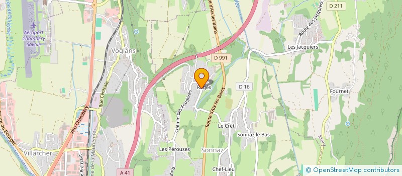 localisation de l'entreprise AMARAL MACONNERIE  SONNAZ