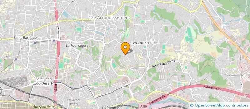 localisation de l'entreprise AMARANTA à MARSEILLE
