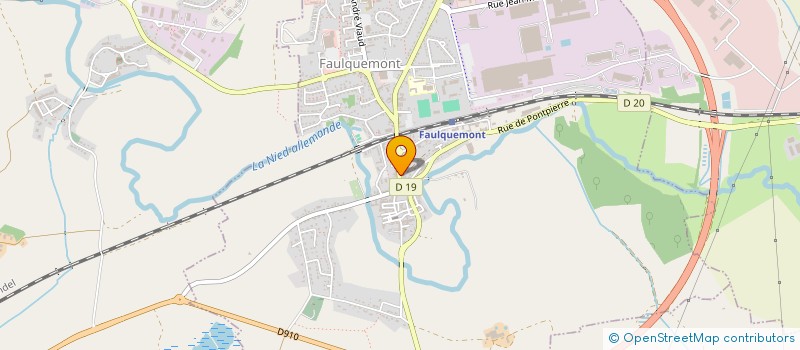 localisation de l'entreprise AMARANTE  FAULQUEMONT