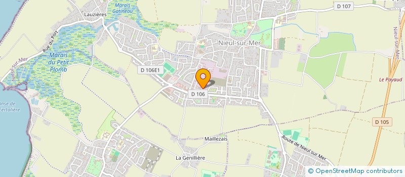 localisation de l'entreprise AMARANTE  NIEUL-SUR-MER