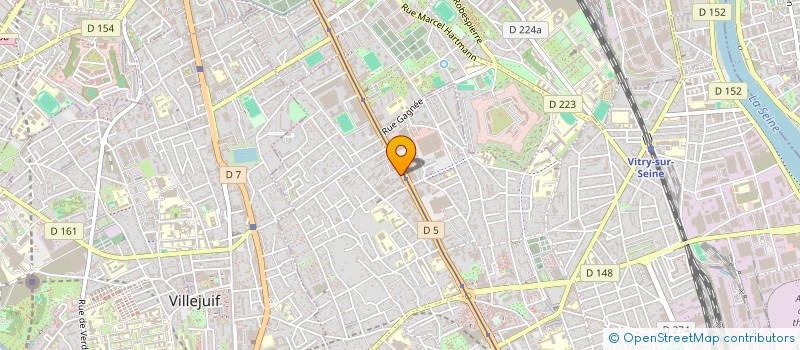 localisation de l'entreprise AMARANTE à VITRY-SUR-SEINE