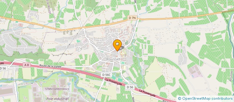 localisation de l'entreprise AMARANTE  ROUSSET