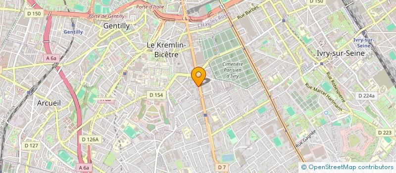 localisation de l'entreprise AMARANTE  LE KREMLIN-BICETRE