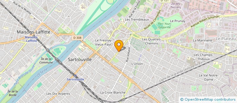 localisation de l'entreprise AMARANTE CAPITAL  SARTROUVILLE